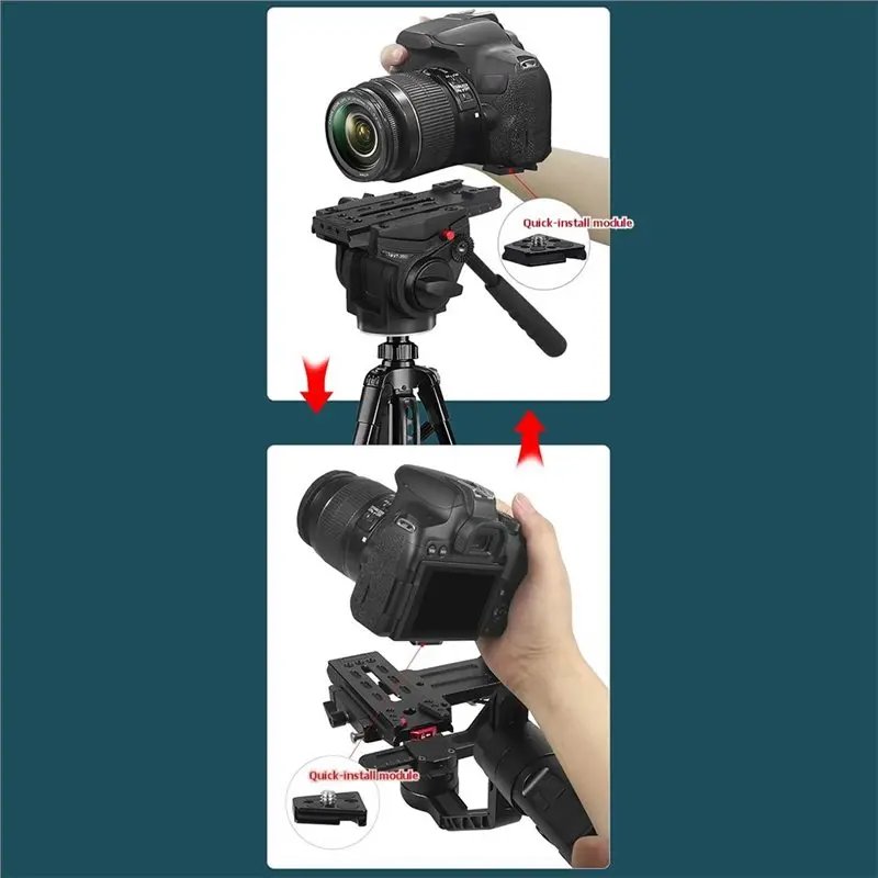 A25P Extension Plate For Zhiyun For Dji Handheld Stabilizer Gimbal Quick Release Plate V Mount Arca Clamp Camera Baseplate