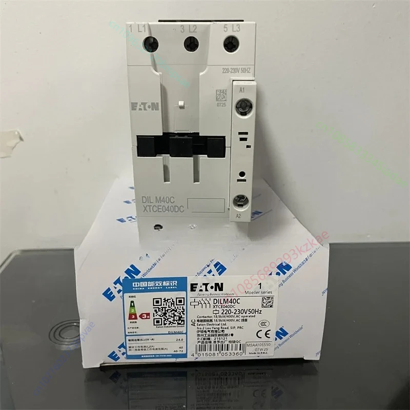 

NEW original EATON Contactor DILM40C XTCE040DC 220-230V50HZ