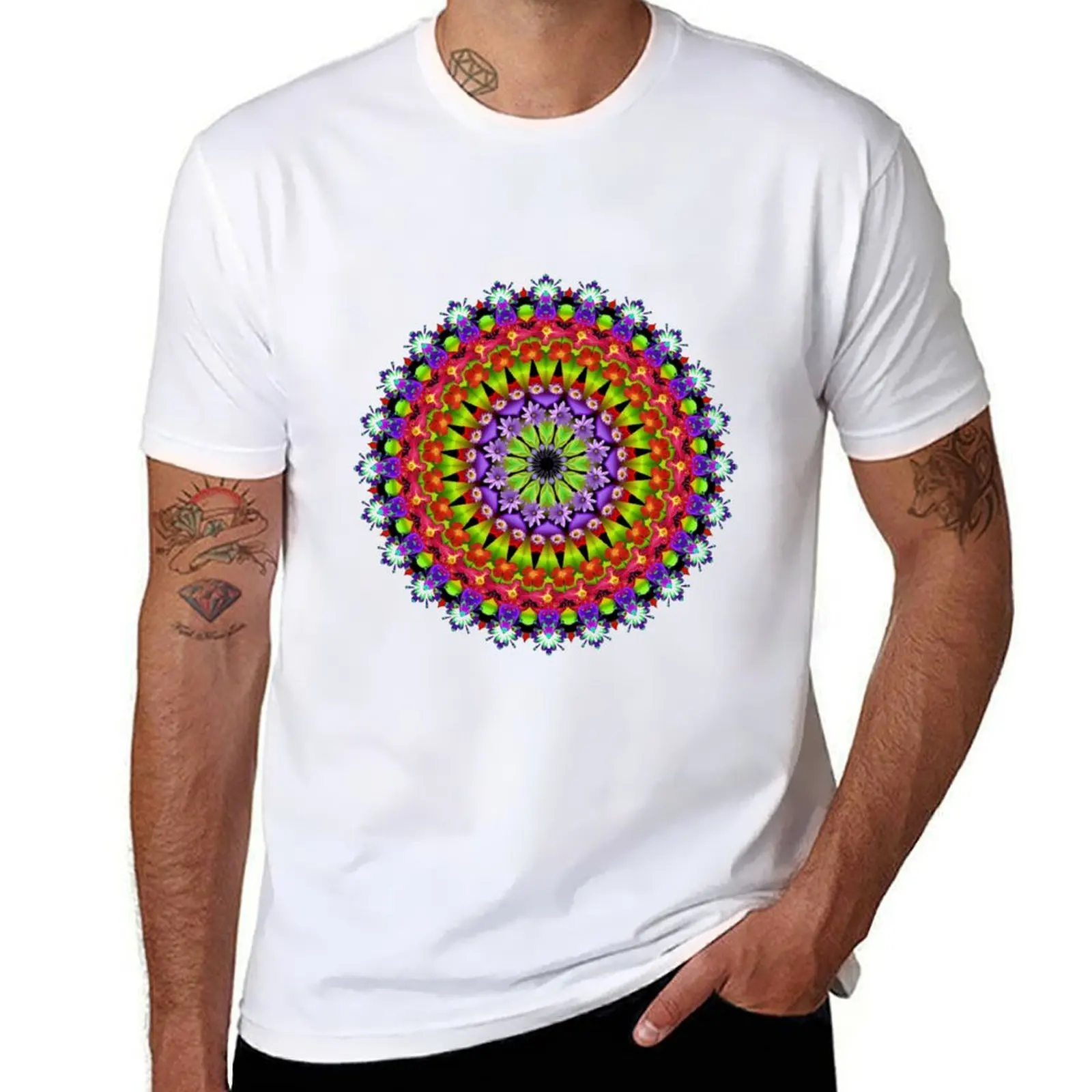 

Mandala - Daily Focus 4.9.2018 T-Shirt cotton tshirt 100% man t shirt luxury T-Shirt