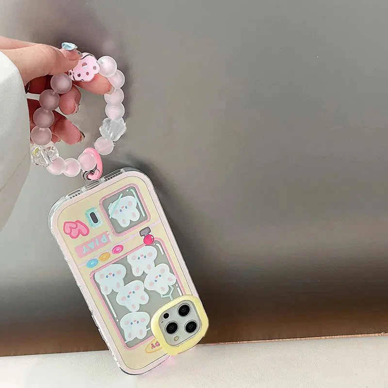 TD170 Cute Rabbit For Realme 3i 5I 6S 7 8 NEO2 GT2 Pro Master Edition NARZO 50i 30 PRO Case DIY TPU Soft Cover