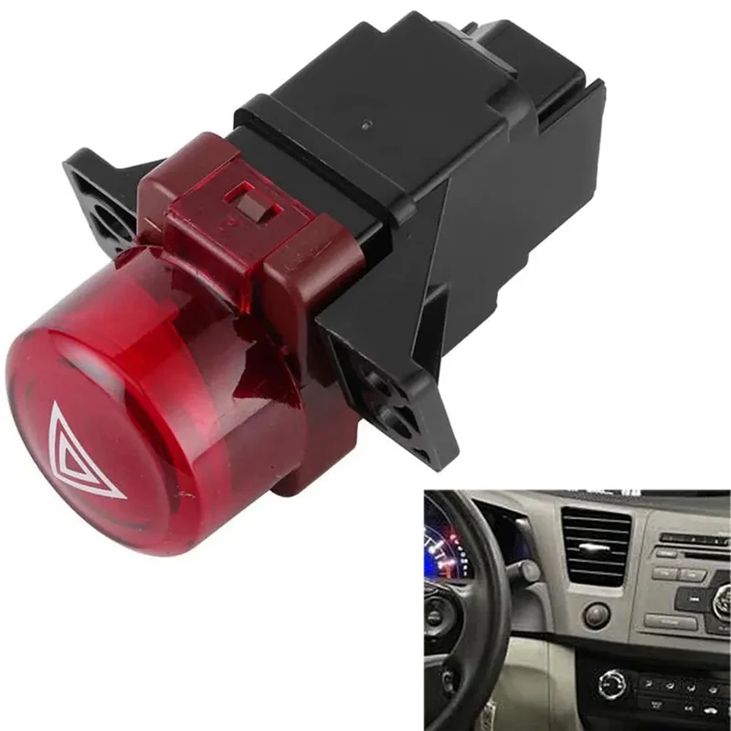 A44F-35510-TR0-H01 خطر مفتاح بـزر دفع مفتاح الإضاءة في حالات الطوارئ السيارات لهوندا سيفيك كوبيه 2012-2015 استبدال أجزاء