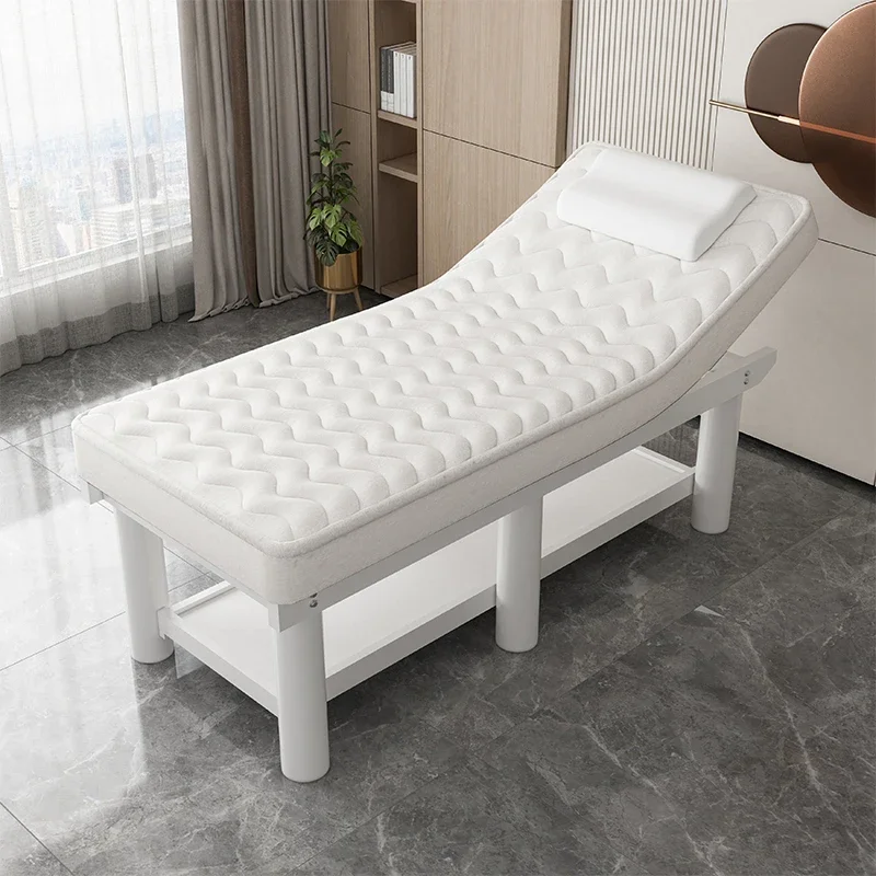 

Japanese Style Beauty Salon Massage Tables Ear Picking and Moxibustion Foot Bath Massage Table Modern Furniture Massagebett HBMT