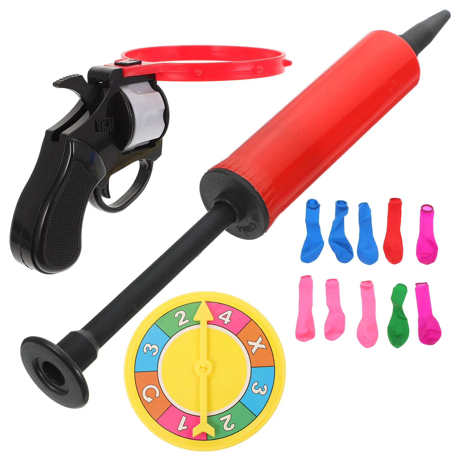 

Colorful Balloon Turntable Game Rotary Table Toys Plastic Kids Party Games Rotary Table Toys Fun Happy
