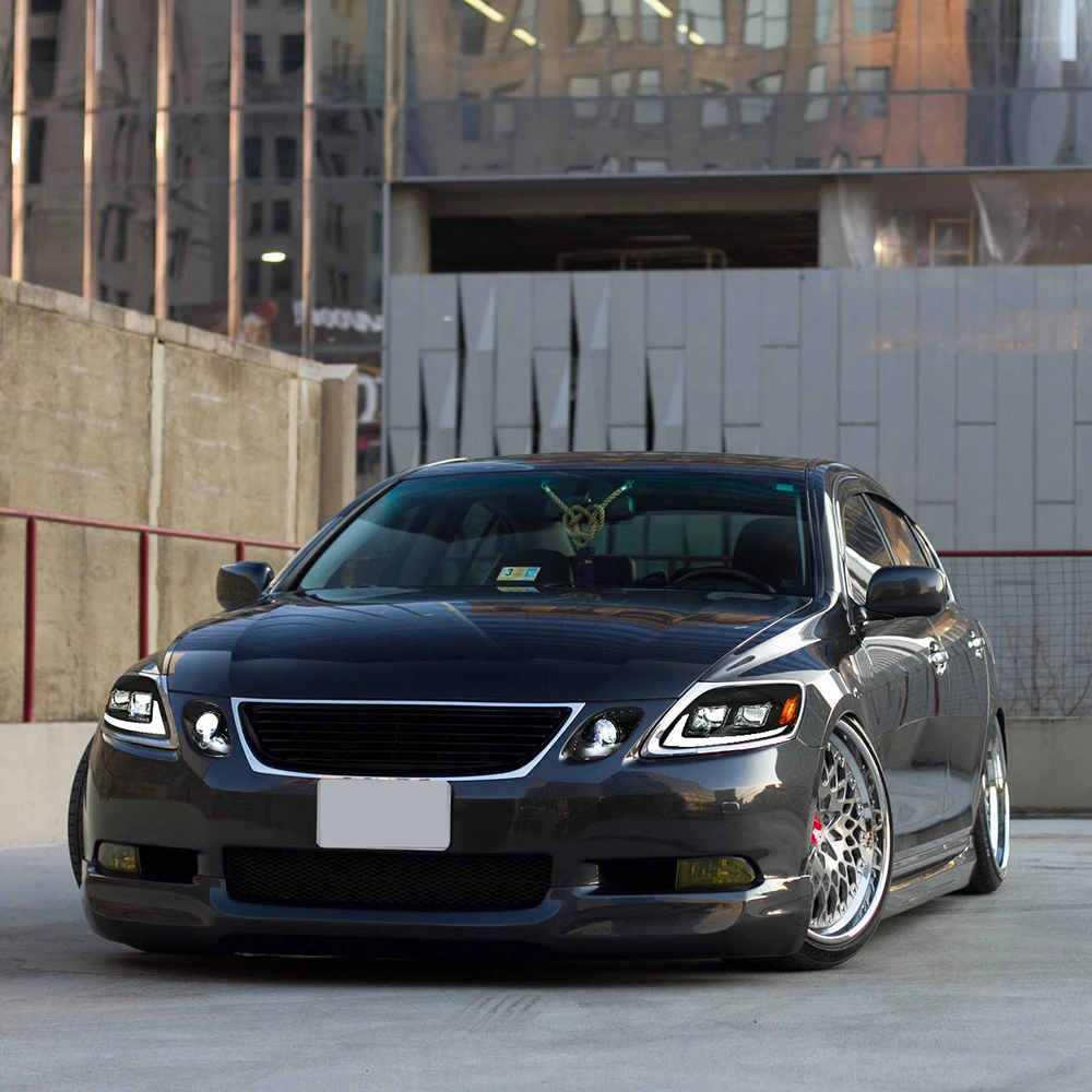 DRL جهاز عرض (بروجكتور) ليد عدسة مجموعة مصابيح أمامية ل 2006 2007 2008 2009 2010 2011 لكزس GS300 GS350 GS450H GS460 كشافات #2