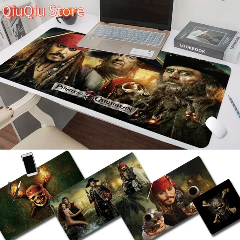 

Коврик для мыши Disney «Пираты Карибского моря» Красивый большой игровой коврик для мыши L Коврик для геймерской мыши Размер для игровой клавиатуры Коврик для геймера