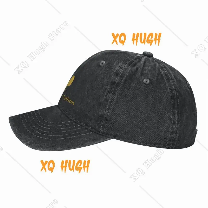 Custom Born To Run In Python Baseball Cap Adjustable Adult Cotton Programmer Computer Developer Dad Hat Summer Snapback Caps