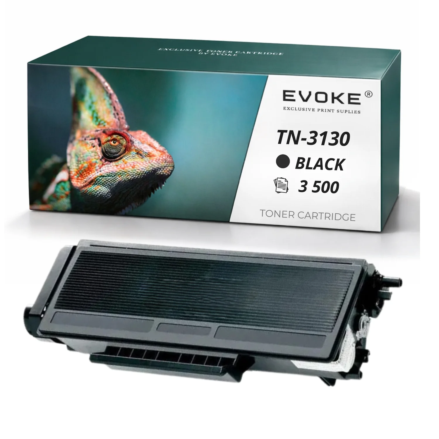Evoke Compatibele Toner voor Brother Tn3130 Tn-3130 Zwart 3500 Pagina's Dcp-8060 Hl-3145 Hl-5200 Hl-5240 Mfc-8460 Dn