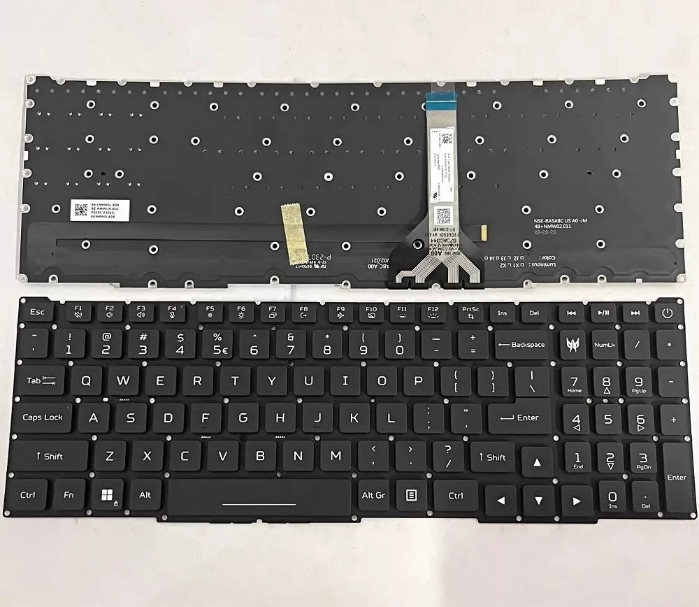 

New Laptop For Acer Predator Helios Neo 16 PHN16-72 Neo 18 PHN18-71 US RGB Backlit Keyboard