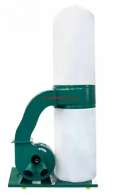 Collettore di polveri per sacchetto per aspirapolvere a doppia canna da 380 V 2,2 kW di buona qualità per router CNC in legno