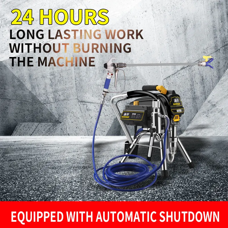 

Gold Seller 220V/110V Electric Plunger High-Pressure Airless Spraying Machine Professional Grade DIY Latex Paint & Coating Power