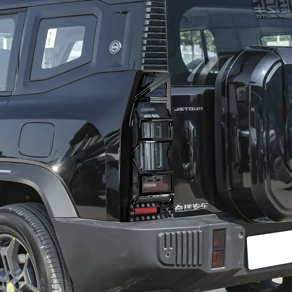 

ABS Black Car Rear Tail Light Cover Fog Light Frame Fit for Chery JETOUR Traveler 2023 2024