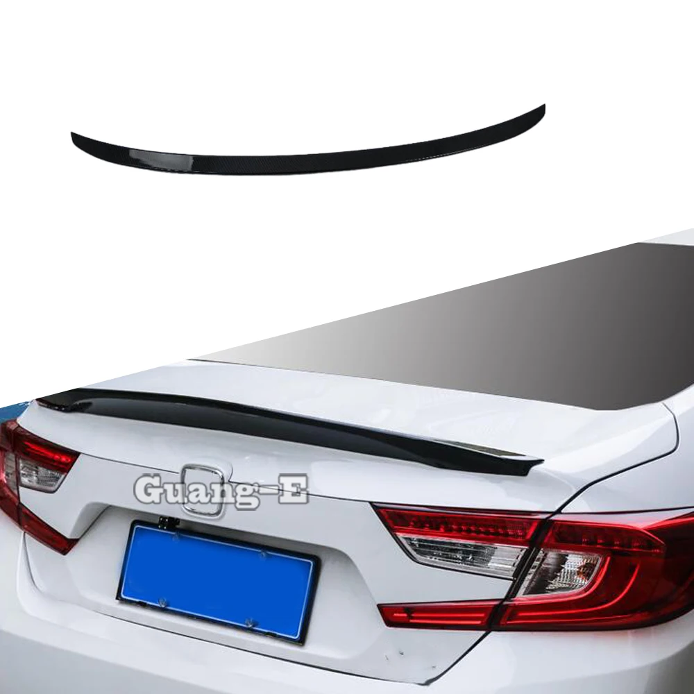 Car Body Rear Tail Spoiler Side Triangle Wing Window Bezel Trim For Honda Accord 10th 2018 2019 2020 2021 2022 2023 Decor Cover