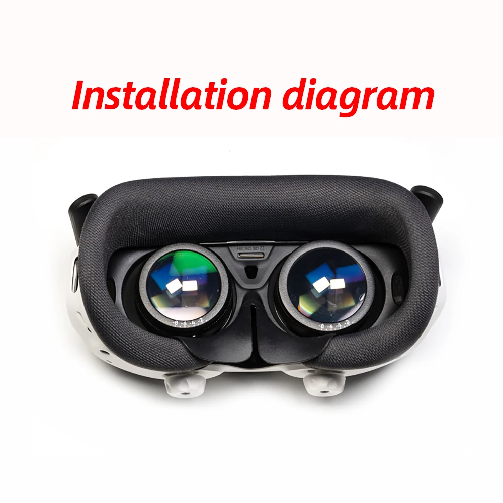 For Insta360 Antigravity A1 flying glasses panoramic drone, customized dioptric myopia lens accessories