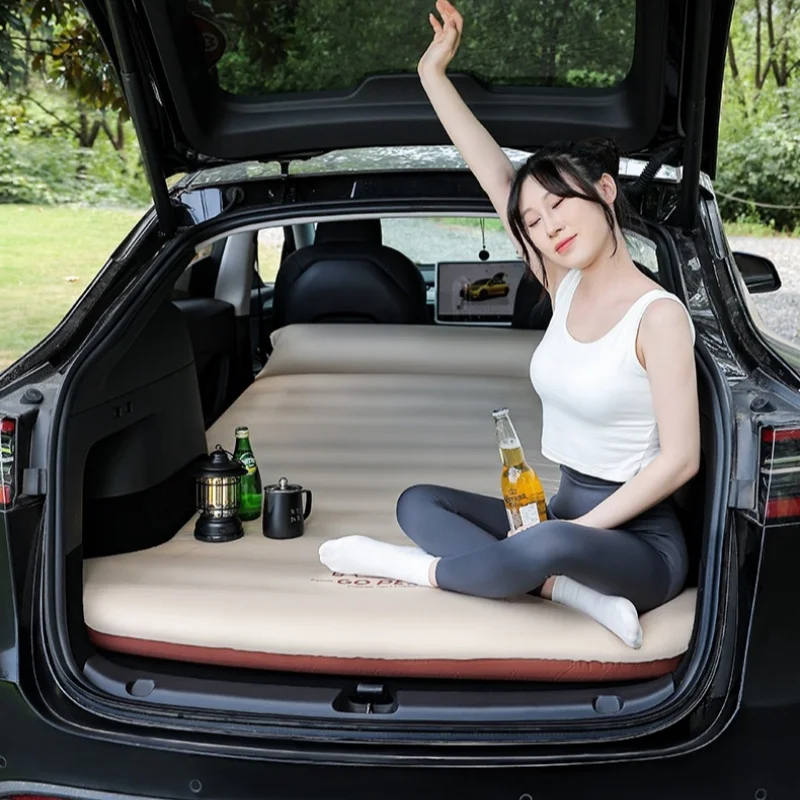 For Tesla Model Y Mattress Outdoor Camping Self Driving Travel Equipment Supplies Car Sleeping Air Bed Car Sleeping Mat New