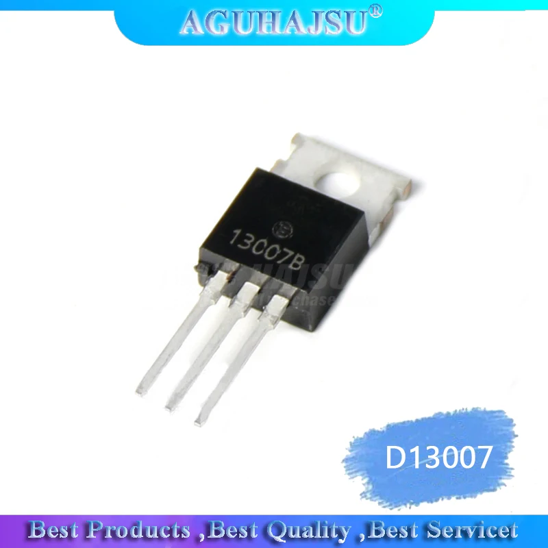 10PCS D13007K D13007 13007 TO-220 Marke neue original schaltnetzteil triode