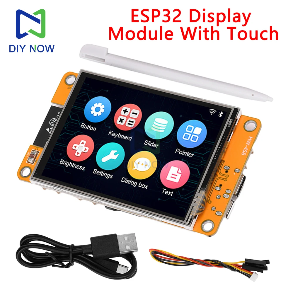 

ESP32 Development Board with Touch Screen WiFi Bluetooth Development Board 2.8 Inch 240*320 Smart LCD TFT Screen for Arduino