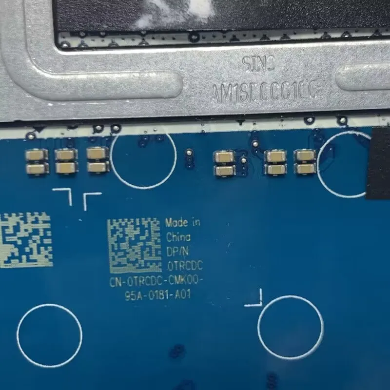 

CN-0TRCDC 0TRCDC TRCDC DDP70 LA-F702P с процессором SR3YZ I7-8850H N16S-GTR-S-A2 для материнской платы ноутбука Dell 5491, 100% работает хорошо