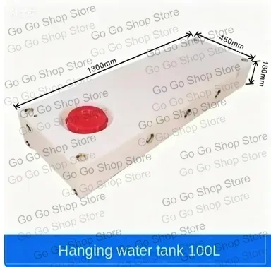 Plastic Water Tank  for RV Trailer Modification, Heavy Duty  Clear Water Storage Box