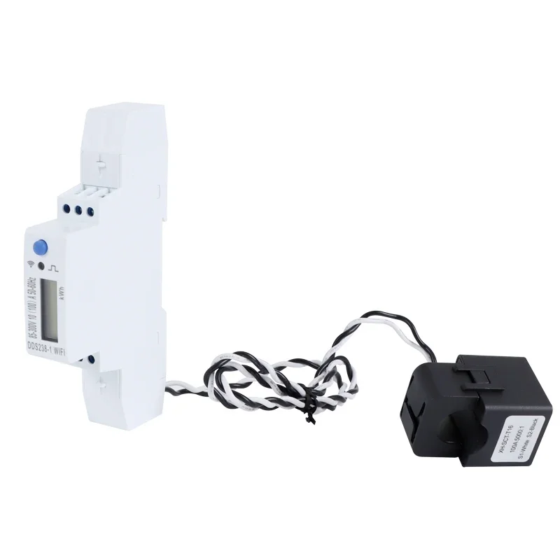 

2026 TUYA APP WIFI solar PV system bi-direction import/export measure single phase energy meter