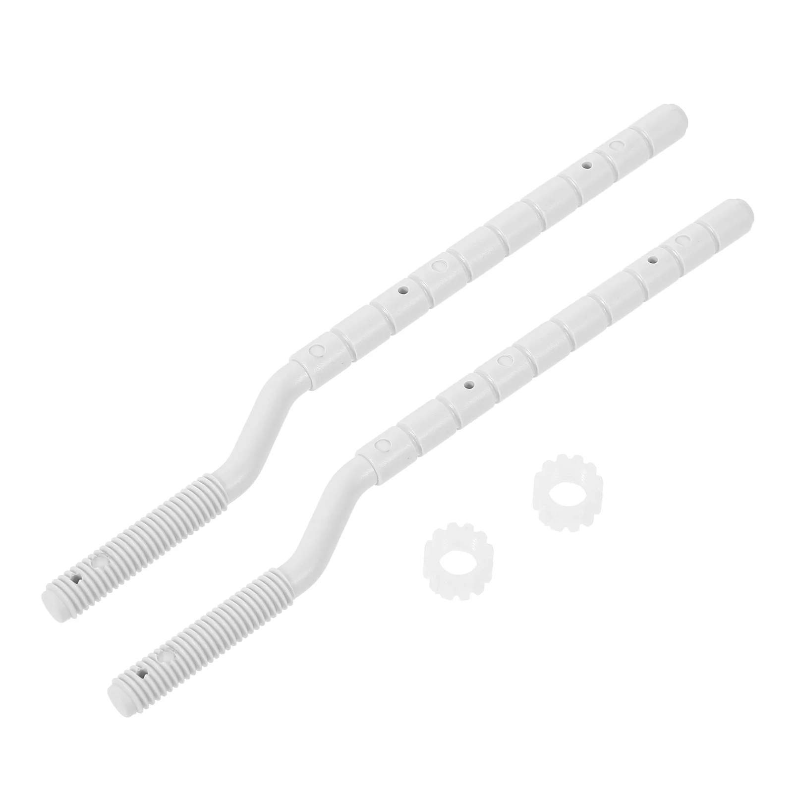 

1Pair Toilet Button Rods Replacement Smooth Surface Detailed Craftsmanship Easy Install Toilet Flush Parts Button Rods