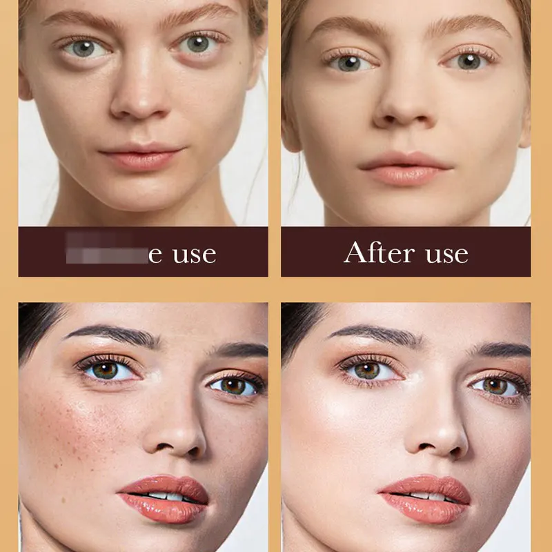 Oil-Control Matte BB Cream Liquid Foundation กันน้ํา Lasting Full Coverage Acne Spot Dark Circle คอนซีลเลอร์ครีมทาหน้าหน้าขาวใสแบบสาวเกาหลีบูสติ้งครีมผิวใสเร่งด่วน!!ท้าพิสูจน์จํานวน 3 แต่งหน้า