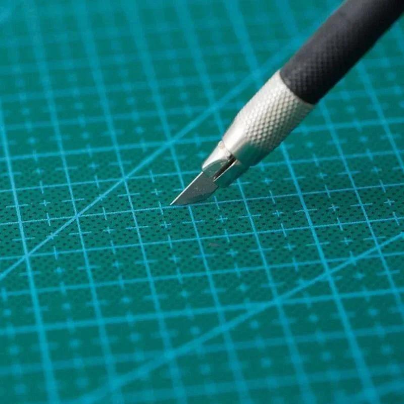 Tapete de corte de PVC autocurativo A1 para grabado en cuero, estación de trabajo artesanal, tabla de cortar autoreparable, almohadilla de costura, herramienta de cuero