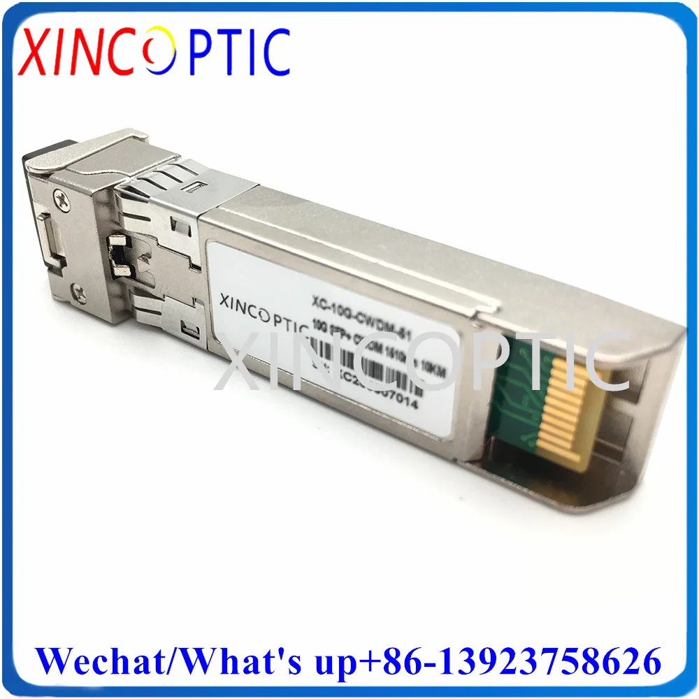 

SFP+ 10Gbps CWDM 1510nm 10KM,Optical Transceiver Module With DDM,SFP+ 10G LC CWDM 1510nm 10KM DFB Fiber Module