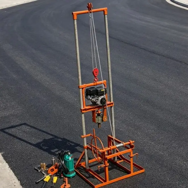 Customized Durable Gantry Water Well Drilling Rig, Drilling Machinery for Agricultural Water Intake