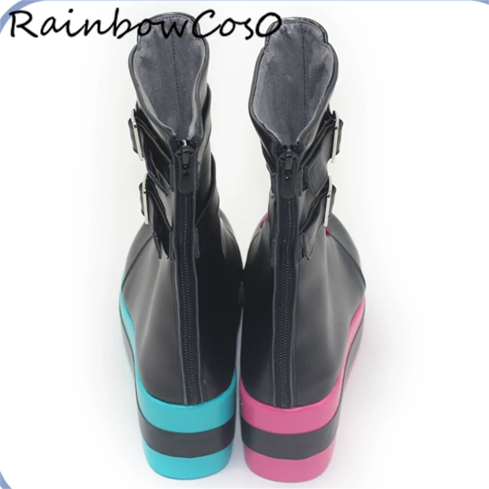Shinomiya runa Virtual YouTuber VTuber Cosplay Scarpe Stivali Gioco Anime Party Halloween RainbowCos0 W4811