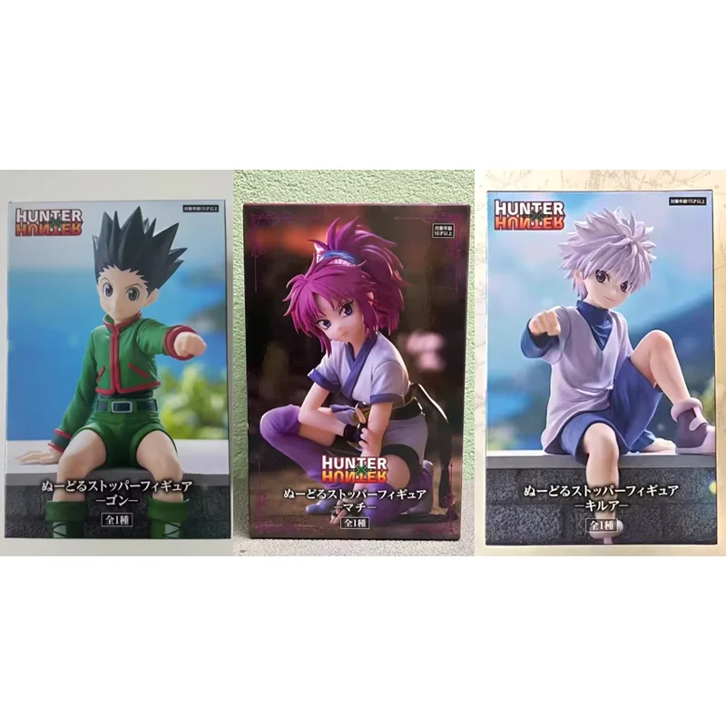 

Подлинная оригинальная Furyu Hunter Hunter Noodle Stopper Machi Killua Zoldyck Gon Freecss аниме фигурка модель коллекционная фигурка подарок