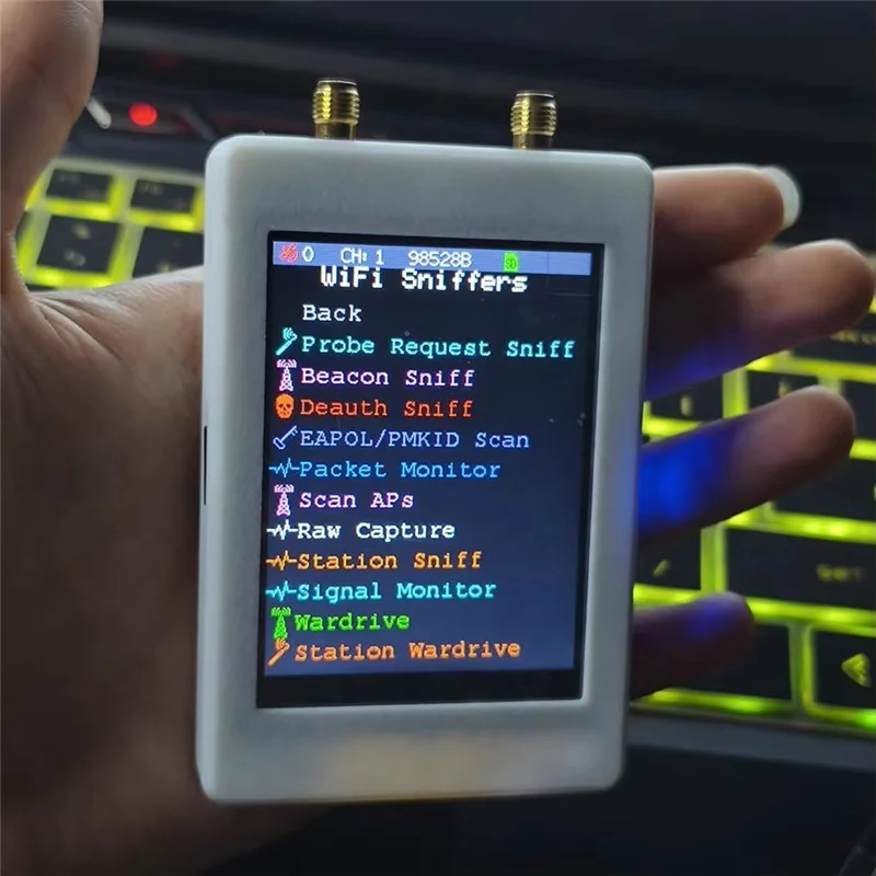 وحدة تحديد المواقع B47C تمكين للوحة تطوير ESP32 مع شاشة 2.8 بوصة لجهاز Mar-X-Auder واي فاي ملحقات بلوتوث