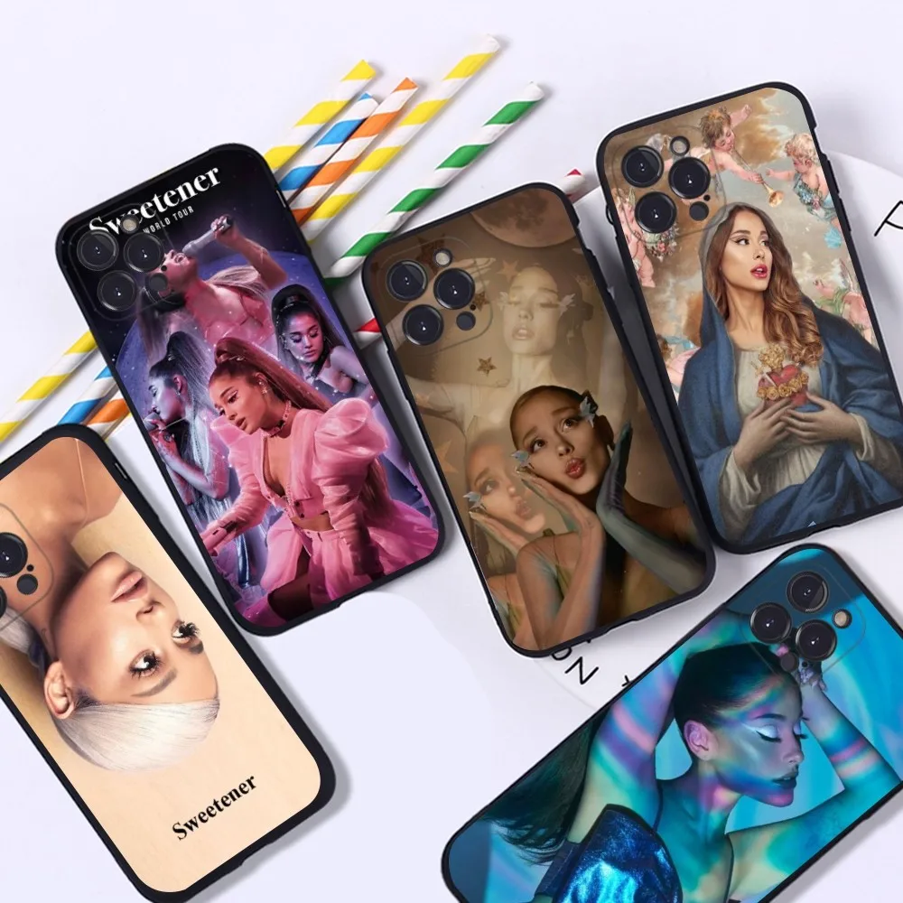 A-Arianaes-G-Grandes Phone Case For iPhone 16 15 14 13 12 Mini 11 Pro XS Max X XR SE 6 7 8 Plus Soft Silicone Cover