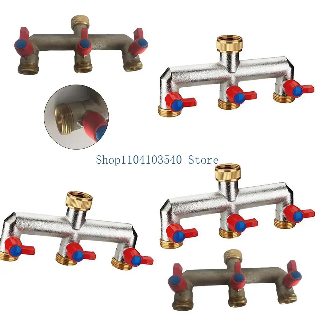 

02DC модернизирует латунные сплиттеры для гибкой системы распределения садовых шлангов