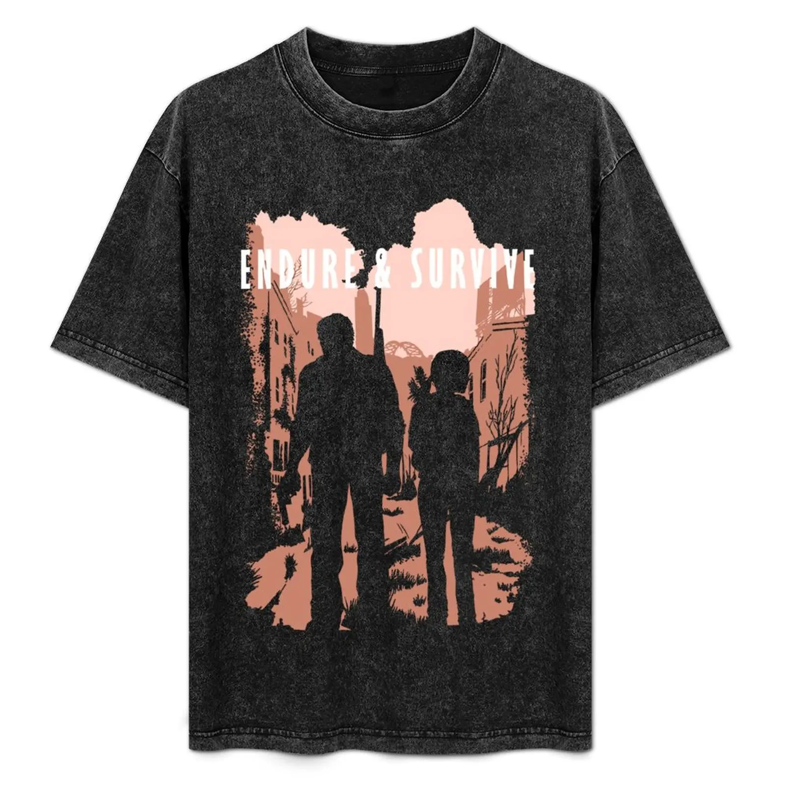 

The Last of Us Endure and Survive T-Shirt graphic tee shirt sports fans custom t shirt t shirts for men cotton