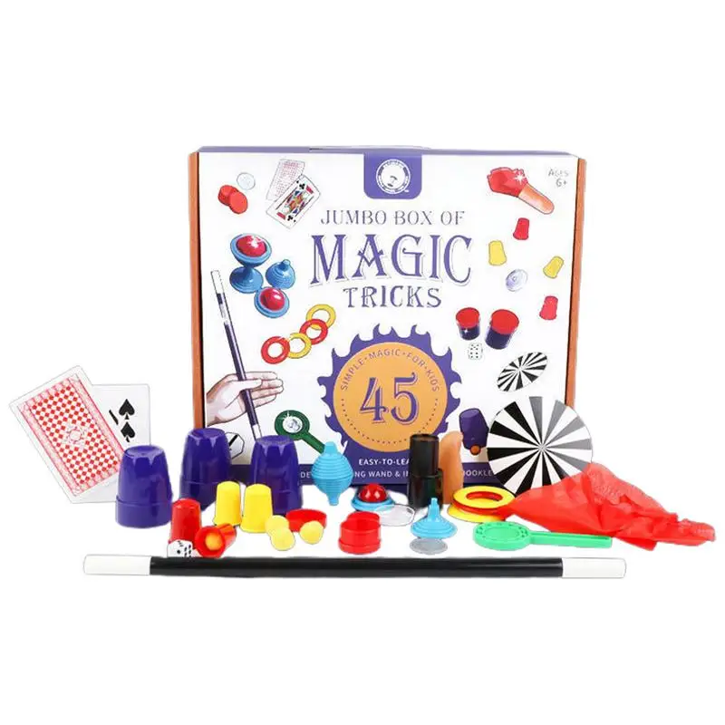 

Magic Toys Party Favors Magic Props Accessories Pretend Play Set Educational Fun Kids Magic Toys Children's Tricks Set For