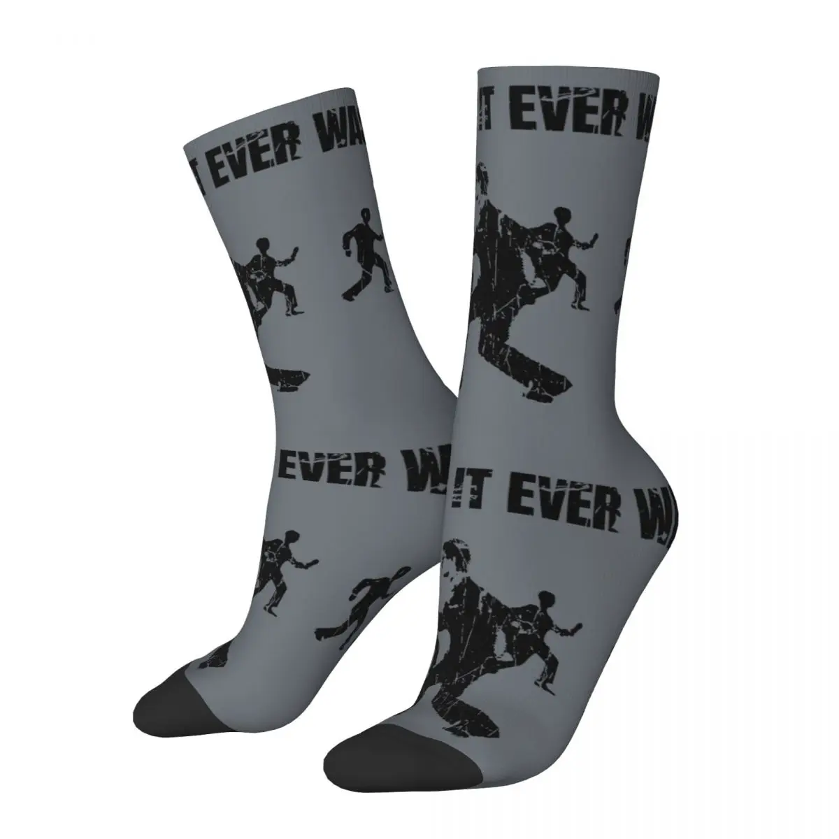 

Vintage Same As It Ever Was Men's compression Socks Unisex Talking Heads Street Style Seamless Printed Novelty Crew Sock