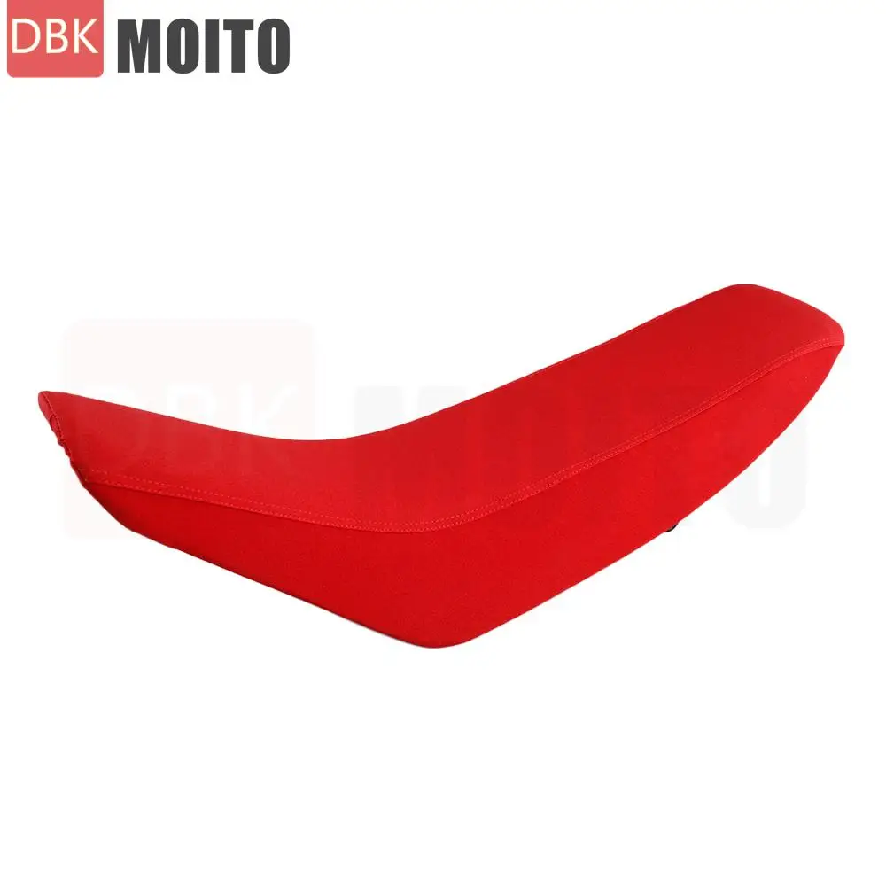 وسادة مقعد الدراجة النارية لهوندا CRF230F 2021-2025 دراجة نارية سائق الركاب وسادة مقعد حفرة الدراجات الترابية أحمر أسود