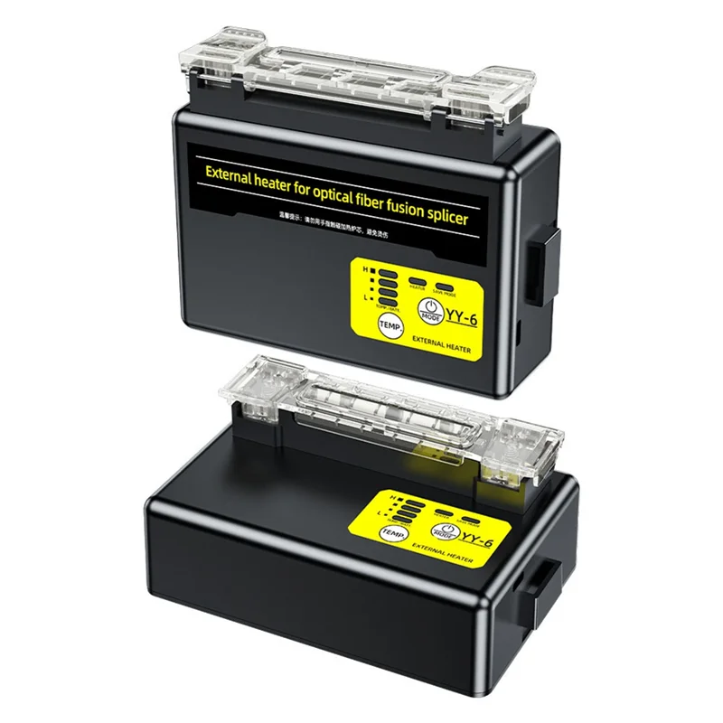 Fiber Optic Heater External Heater For Optical Fiber Fusion Splicer 8-Level Adjustment Constant Temperature Control B US PLUG-A1