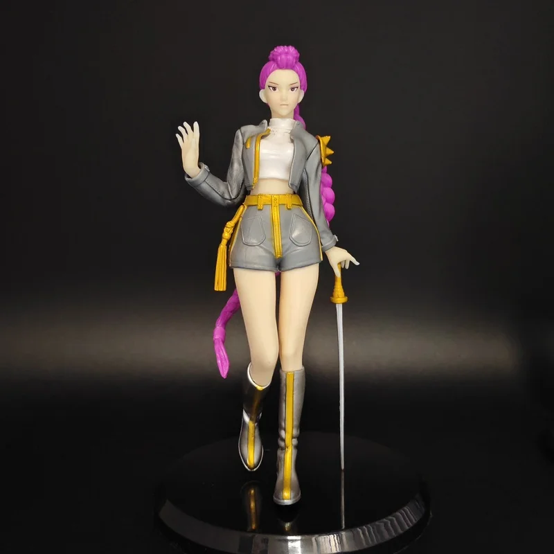 19 cm K-Pop Huntr/X Anime Animatie Perifere Cartoon Fijne Desktop Chassis Model Ornamenten Actiefiguren Verrassing Verjaardagscadeau