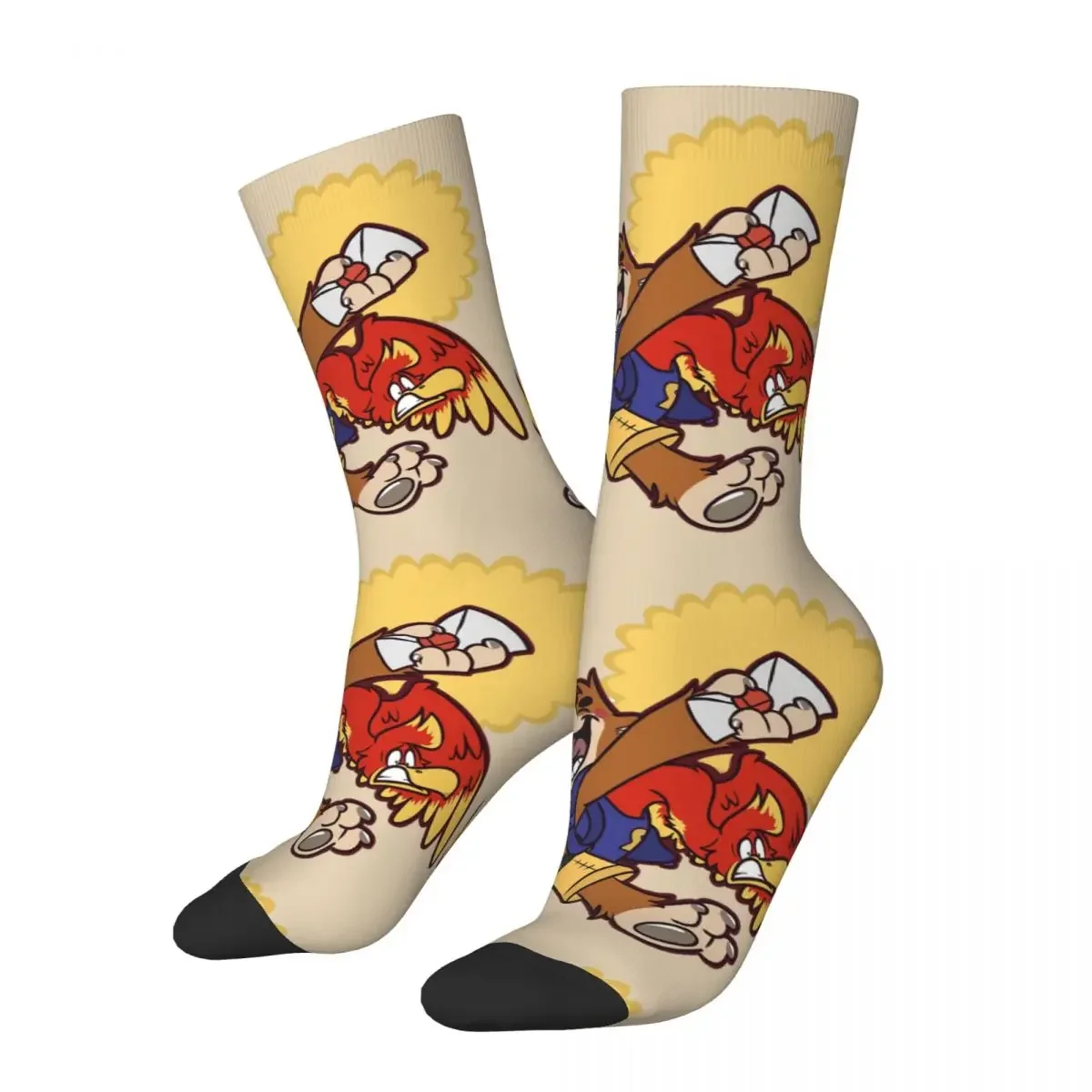 Funny Crazy Compression Sock for Men Came Home Hip Hop Vintage Super Smash Bros Ultimate Game Printed Boys Crew Sock