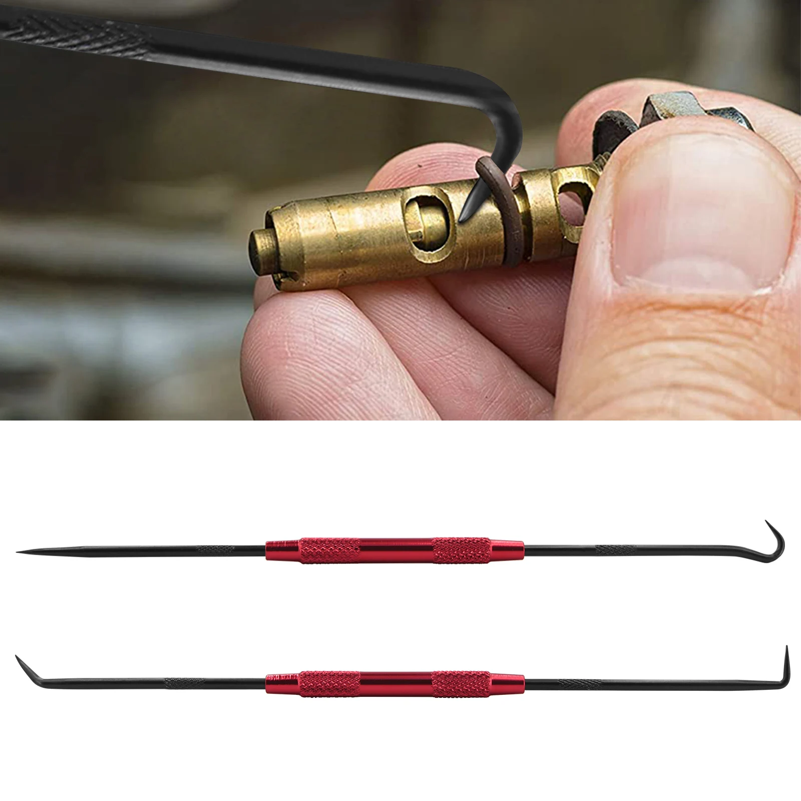 

2Pcs/Box O-Ring Seal Gasket Puller Remover Pick Hook Garden Water Connector Washer Replacement Oil Seal Screwdrivers Repair Tool