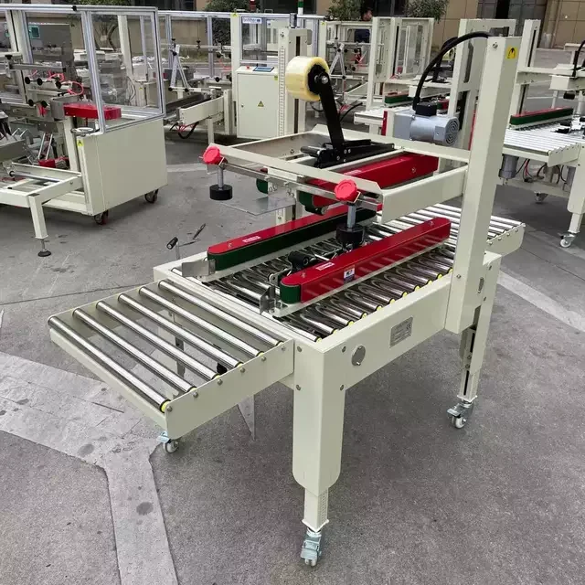 2024 New Designed Carton Sealing Machine Adhesive Tape Carton Sealer Machine