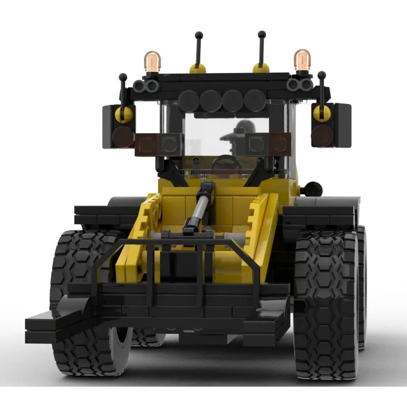 Building Block Packing Machine Scrap Yard Transporter Splice Model 411 Pieces Birthday Fun Toy Holiday Christmas New Year Gift