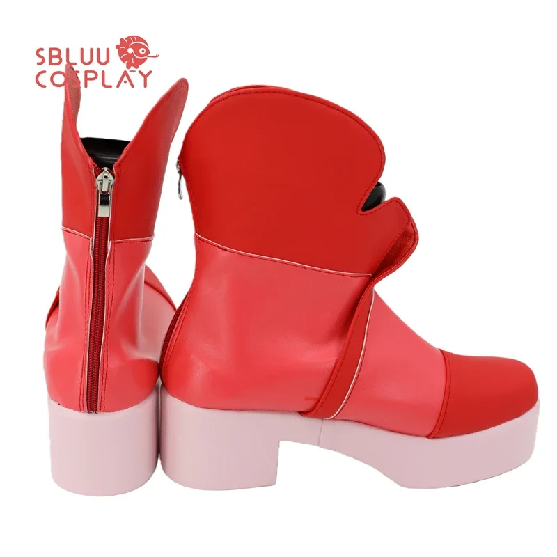 SBluuCosplay Anime Natsuki Rin Scarpe Cosplay Stivali su misura Festa di Halloween