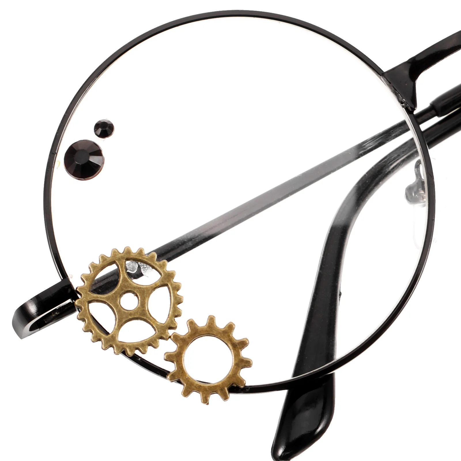 

Очки в стиле Лолиты, очки в стиле стимпанк, реквизит, аксессуар для костюма для вечеринки, готический панк, ретро, подарок для косплея, праздничные принадлежности