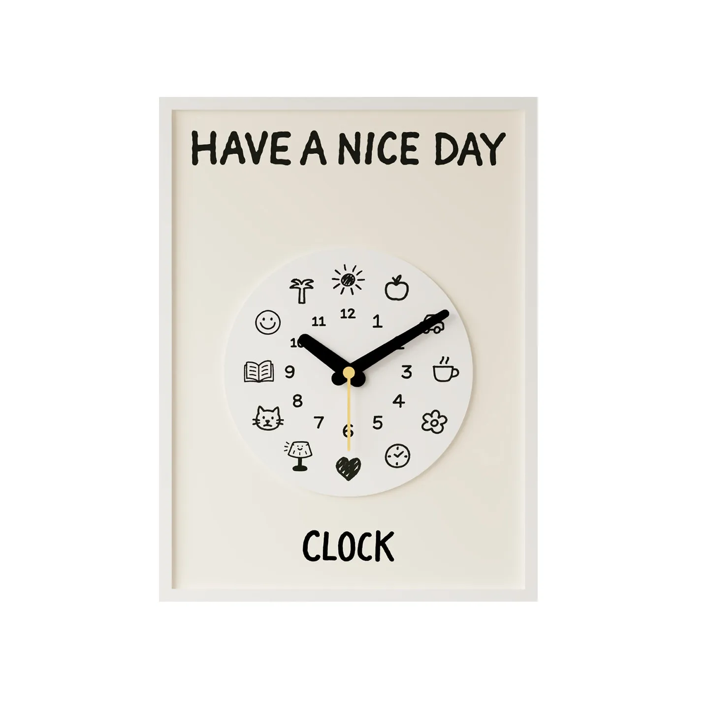 

Living Room Wall Clock, Modern Home Decor, Medieval Style Creative Art, Minimalist Clock with Wooden Box Design