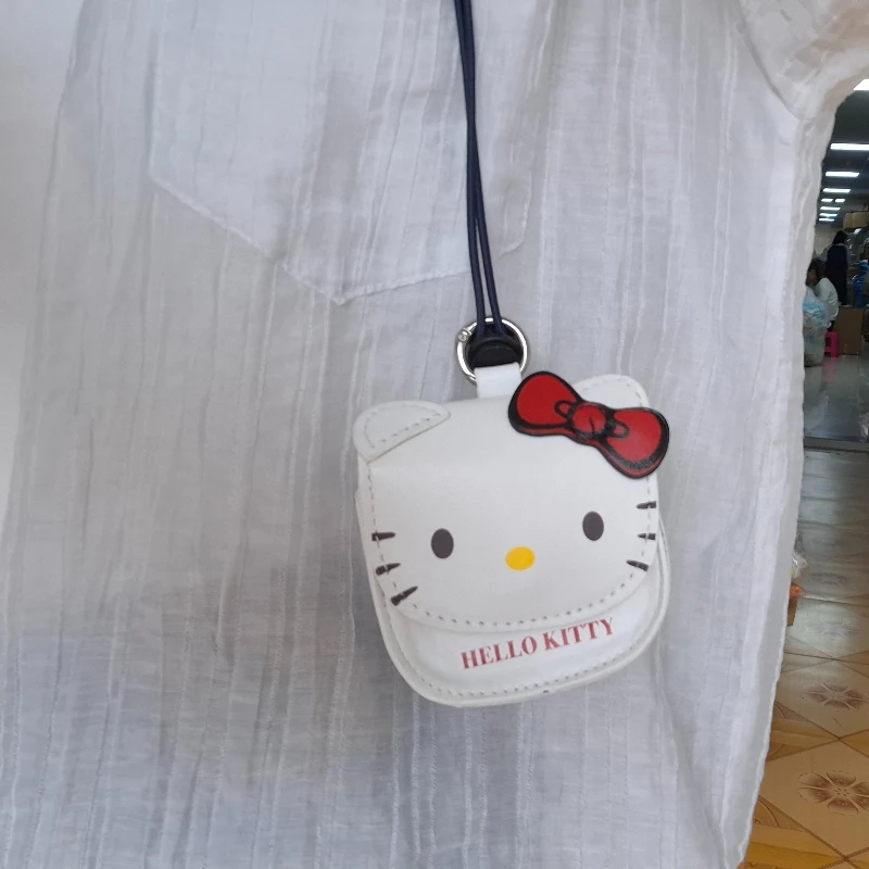 กระเป๋าใส่กุญแจลายเฮลโลคิตตี้น่ารัก กระเป๋าใส่เหรียญ แพ็คเกจป้องกันกุญแจ ใช้ได้ทั้งนอกบ้านและเล่นกีฬา ชุดอุปกรณ์ขนาดเล็ก กระเป๋าถือขนาดมินิ