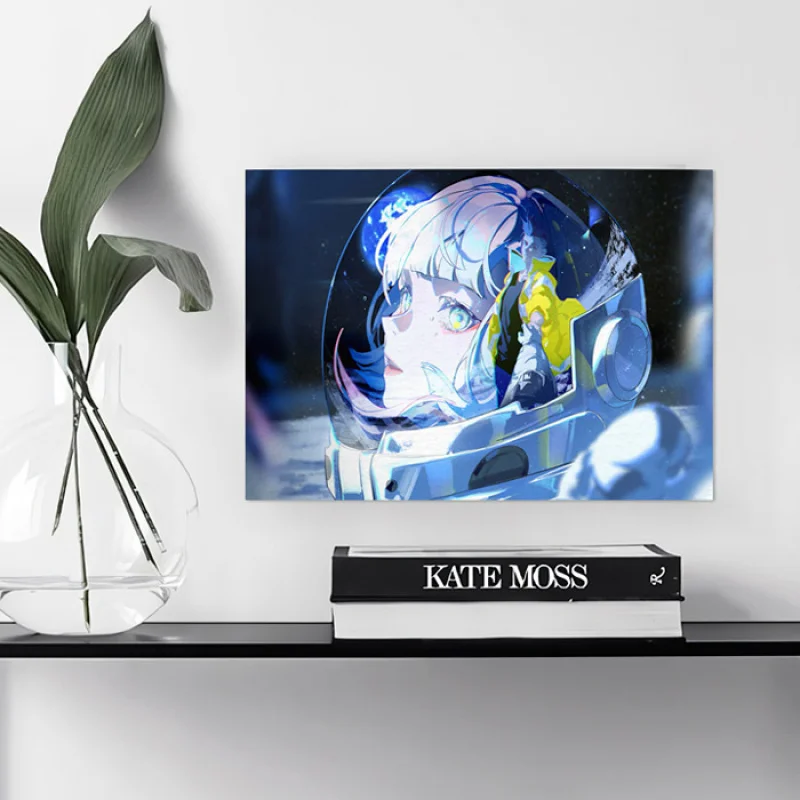 Cyberpunk Edgerunners Anime-Wandteppich, Polyester-Wandbehang, Cyberpunk-Ästhetik-Dekoration für Schlafzimmer, Gaming-Raum, Wohnheim