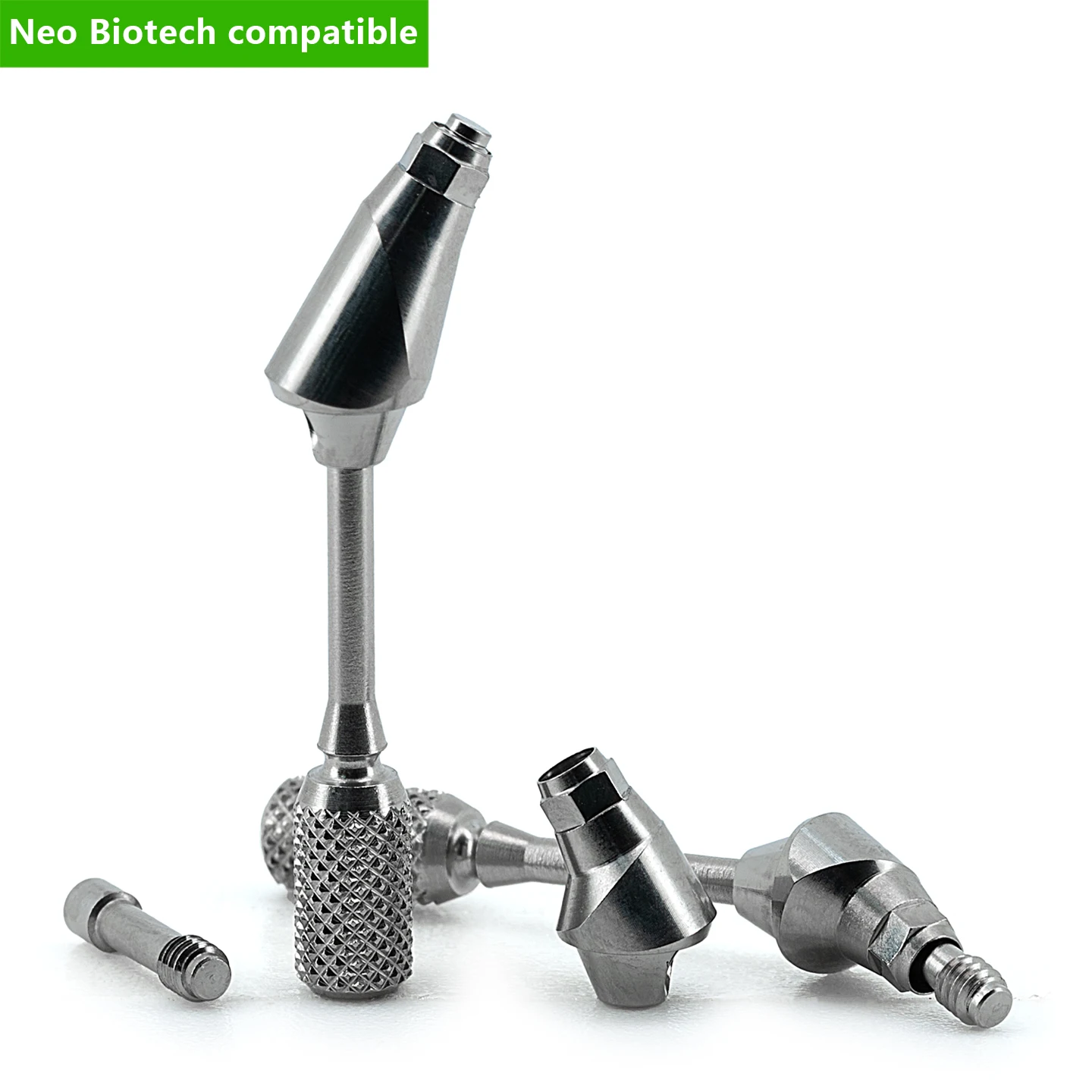 

For Neo Biotech Multi-Unit Angled Abutment MUA Healing Cap Screw-Retained Straight Parts for All-on-4 Lab Custom Factory Direct