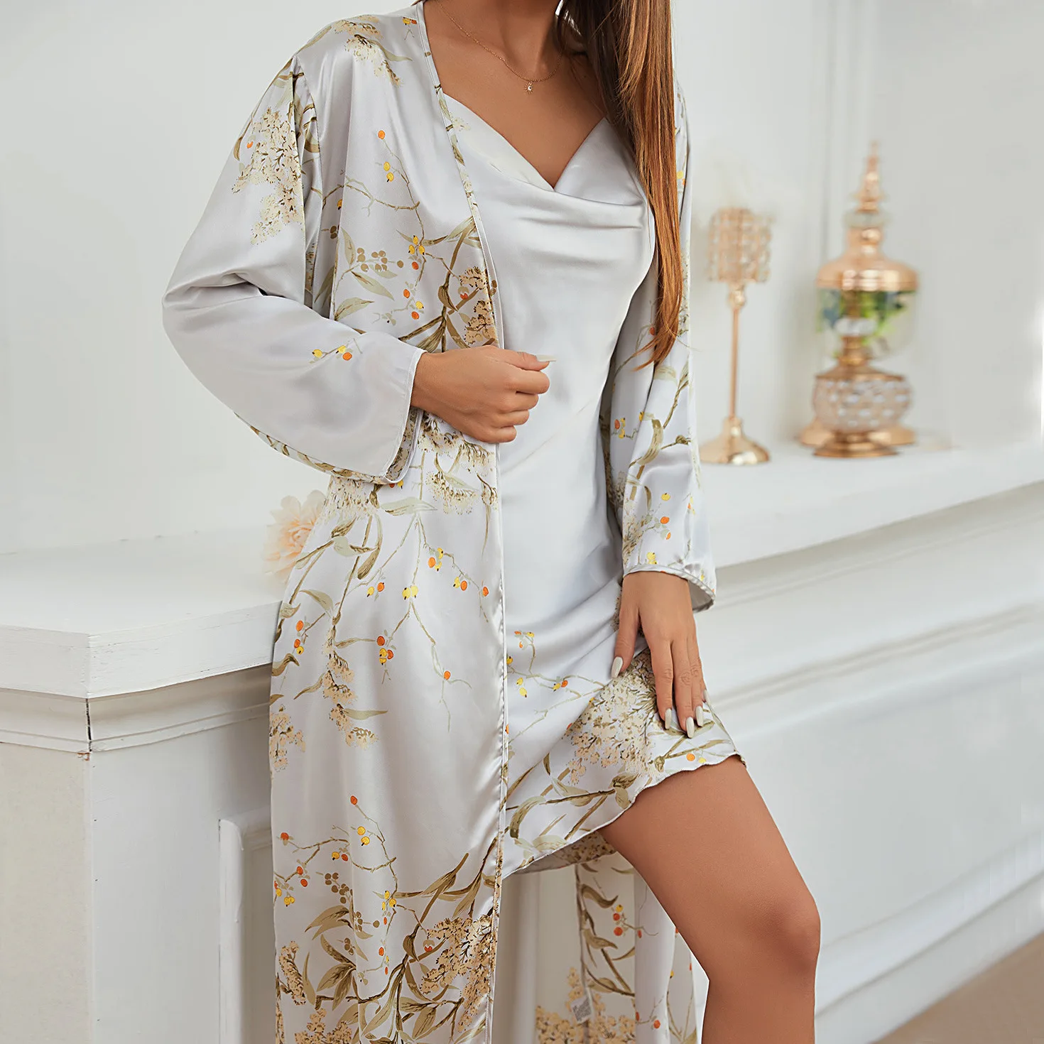 Summer Sleepwear Pyjama Pour Femme Women Sexy Pajamas For Adult Woman Women's Home Clothes Set Home Suit For Women Nightgown